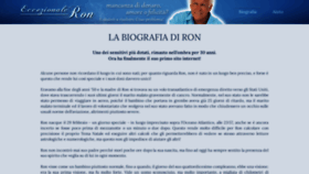 What Eccezionale-ron.it website looked like in 2023 (This year)