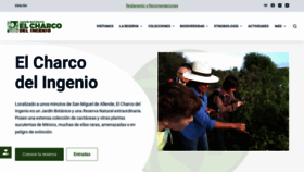 What Elcharco.org.mx website looked like in 2023 (This year)