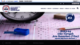 What Eruzem.erciyes.edu.tr website looked like in 2023 (This year)