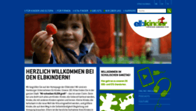 What Elbkinder-kitas.de website looked like in 2023 (This year)