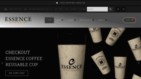 What Essencecoffee.ie website looks like in 2024 