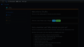 What En.zity.biz website looks like in 2024 