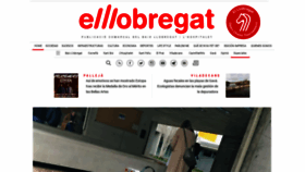 What Elllobregat.com website looks like in 2024 