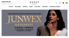 What Estet.ru website looks like in 2024 