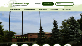 What Elkgrove.org website looks like in 2024 