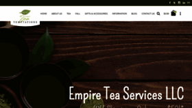 What Empiretea.com website looks like in 2024 
