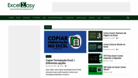 What Exceleasy.com.br website looks like in 2024 