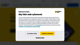 What Equabank.cz website looks like in 2024 
