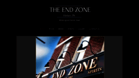 What Endzonehobart.com website looks like in 2024 