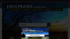 What Edenprairie.org website looks like in 2024 