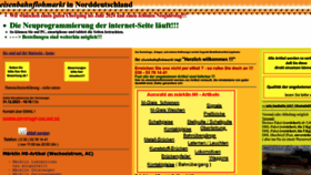 What Eisenbahnflohmarkt.de website looks like in 2024 