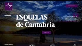 What Esquelasdecantabria.com website looks like in 2024 