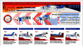What Emeksaglik.com website looks like in 2024 