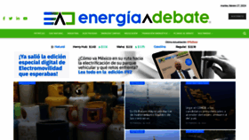 What Energiaadebate.com website looks like in 2024 