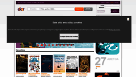 What Elkar.eus website looked like in 2024 (2 years ago)