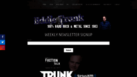 What Eddietrunk.com website looks like in 2024 