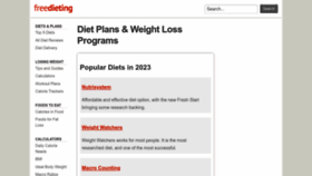 What Everydiet.org website looks like in 2024 