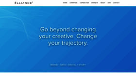 What Elliance.com website looks like in 2024 