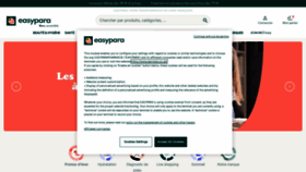 What Easyparapharmacie.com website looks like in 2024 