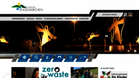 What Engelskirchen.de website looks like in 2024 