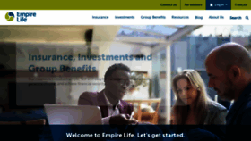 What Empire.ca website looks like in 2024 