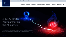 What Eplus.com website looks like in 2024 