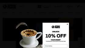 What Espressoparts.com website looks like in 2024 