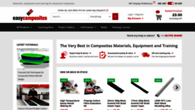 What Easycomposites.co.uk website looks like in 2024 