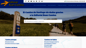 What Editorialbuencamino.com website looks like in 2024 