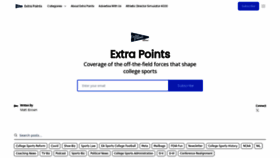 What Extrapointsmb.com website looks like in 2024 