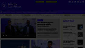 What Energyconnects.com website looks like in 2024 