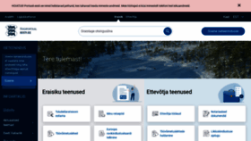 What Eesti.ee website looks like in 2024 