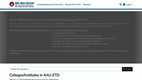 What Etd.aau.edu.et website looks like in 2024 