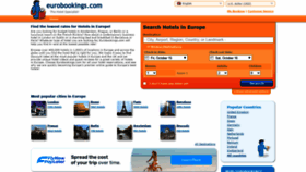 What Eurobookings.com website looks like in 2024 