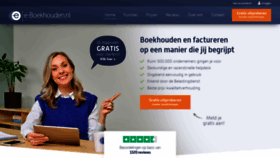 What E-boekhouden.nl website looks like in 2024 