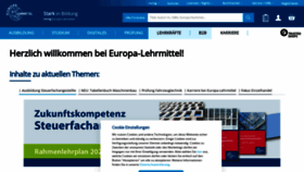 What Europa-lehrmittel.de website looks like in 2024 