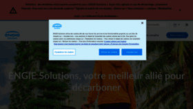 What Engie-solutions.com website looks like in 2024 