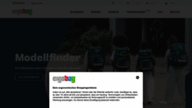 What Ergobag.de website looked like in 2024 (1 year ago)