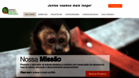 What Espacosilvestre.org.br website looks like in 2024 