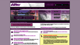 What E-zpassny.com website looks like in 2024 