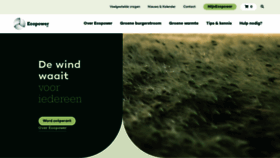 What Ecopower.be website looked like in 2024 (1 year ago)