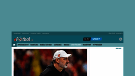 What Efotbal.cz website looks like in 2024 