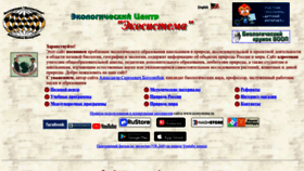 What Ecosystema.ru website looks like in 2024 