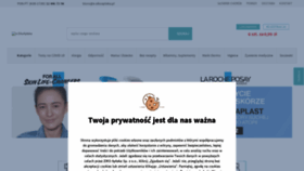 What E-zikoapteka.pl website looks like in 2024 
