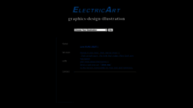 What Electricart.com website looks like in 2024 