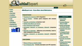 What Emedexpert.com website looks like in 2024 