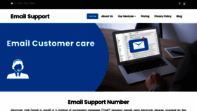 What Email-customer-care.com website looks like in 2024 