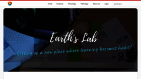 What Earthslab.com website looks like in 2024 