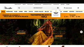 What Elpalaciodehierro.com website looks like in 2024 