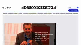 What Eldesconcierto.cl website looks like in 2024 
